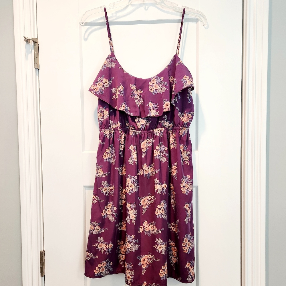 Purple Soprano Floral Dress